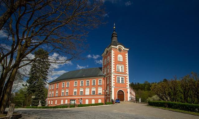 Chateau at Kamenice nad Lipou